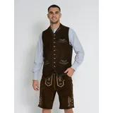 JCC Trachtenweste 31023206 in dunkelbraun | Gr.: 48,