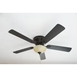 Westinghouse Everett 132 cm Deckenventilator nickel/espresso/apfelholz mit Licht