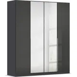 OTTO home Drehtürenschrank AGORDO 181 x 210 x 54 cm Grau