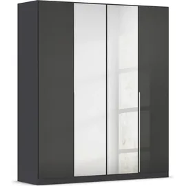 OTTO home Drehtürenschrank AGORDO 181 x 210 x 54 cm Grau