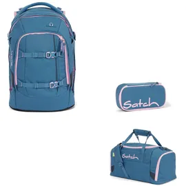 Satch Pack 3-tlg. Deep Rose