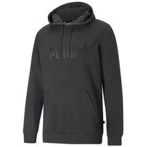 Puma Essentials Big Logo Terry-Hoodie Herren dark gray heather S
