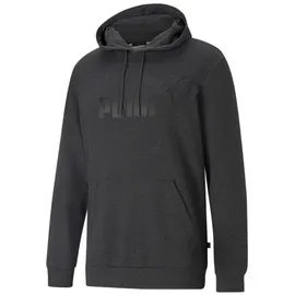 Puma Essentials Big Logo Terry-Hoodie Herren dark gray heather S
