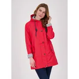 Regenjacke ANKERGLUT "Friesennerz WIZZARD PEAK WOMEN UMBR", Damen, Gr. 34 (XS), rot, Obermaterial: 100% Polyurethan; Futter: 100% Polyester, figurumspielend, gerader Abschluss mit Druckknopf, Jacken Regenjacke, auch in Großen Größen erhältlich