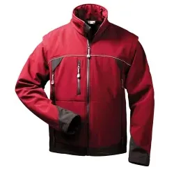 elysee® Softshelljacke 2in1 OMEGA, rot 1 Stück, Größe: S