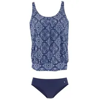 S.Oliver Oversize-Tankini Damen marine-bedruckt Gr.36