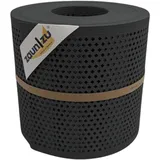 zaunzu® Doppelstabmattenzaun 26 m x 19 cm Anthrazit