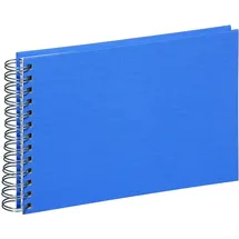 Pagna Spiralalbum 24x17cm 40 Seiten mittelblau