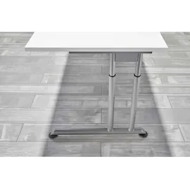 hjh OFFICE PRO Schreibtisch Z-Line Asteiche / Graphit