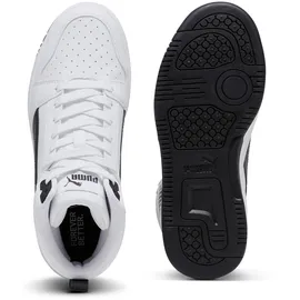 Puma Rebound V6 Mid Kinder Puma White/Puma Black 36