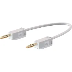 Stäubli Electrical Connectors Stäubli LK205, Messleitung, Weiß, PVC, Bananenstec
