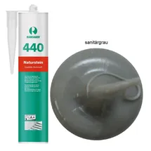 Ramsauer 440 Naturstein Silikon Dichtstoff 310 ml sanitärgrau
