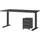 KADIMA DESIGN Büro Set 2-teilig Schreibtisch 140x80cm & Rollcontainer Graphit Einstellbar 68-91 cm & Soft-Close Made in Germany "Stuttgart" Kadima Design