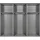 WIMEX Schwebetürenschrank Ernie 270 x 210 x 65 cm artisaneiche