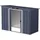 DURAMAXX Gartenhaus 2,63 x 1,13 m Grau
