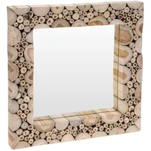 Hti-Living Wandspiegel 0 x 0 cm Teak