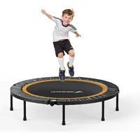 Merach – Klappbares Fitness-trampolin Ø102 cm 3 Ft – Bungee-rebounder, leise & robust, bis 150 kg, Mit Griff