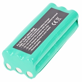AccuCell Akku passend für den Dirt Devil Libero M606 Akku 0606004, Dirt Devil 0607004 Akkupack mit 800mAh