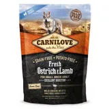 CARNILOVE Fresh Ostrich & Lamb 1,5 kg Adult Lamm, Strauß