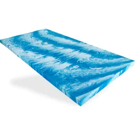 SUN GARDEN Gelschaum-Topper 90 x 200 cm weiß