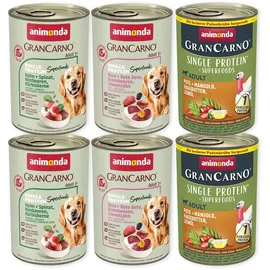 Animonda GranCarno Adult Superfoods Variation 6 x 400 g