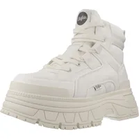 Buffalo Damen Schnürboot Fusion Hyb Mid offwhite - Weiß - 39