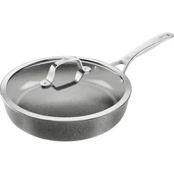 BALLARINI Schmorpfanne SALINA 28 cm Keramikbeschichtung PFAS-frei Glasdeckel