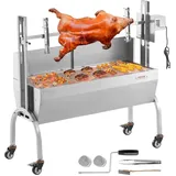Lammgrill, Spanferkelgrill, Spießbratengrill, 90 Kg Rollbarer Bbq-Holzkohle-Spie