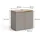 Vicco Waschbeckenunterschrank 60 x 57,5 cm mit 2 Türen Grau