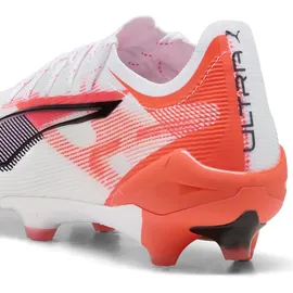 Puma Ultra 5 Ultimate Herren Puma White-Puma Black-Glowing Red 46