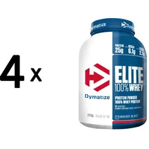 Dymatize Elite 100% Whey Protein Strawberry Blast Pulver 2100 g