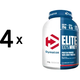 Dymatize Elite 100% Whey Protein Strawberry Blast Pulver 2100 g
