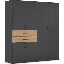 Rauch Drehtürenschrank MAIKA 181 x 197 x 54 cm Grau