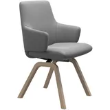 Stressless Stressless® Polsterstuhl »Laurel«, Leder BATICK, Vollholz, grau (wild dove batick walnuss)