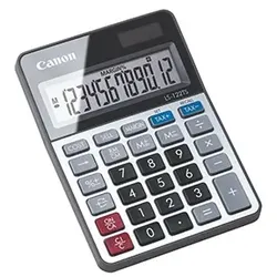 Canon LS-122TS Taschenrechner Desktop Display-Rechner Grau