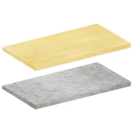 VCM Arbeitsplatte 30mm stark Breite 40 cm leicht zu reinigen Küchenarbeitsplatte - Fasola
