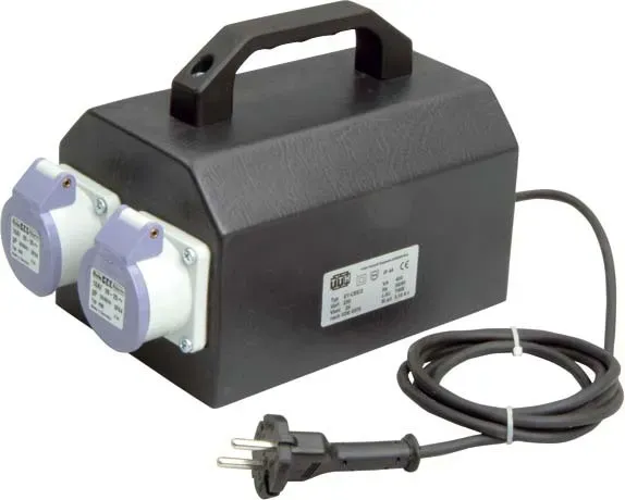 Trafo-Technik-Hoppecke Sicherheitstrafo, tragbar ET-CEE2 200VA230/42V