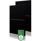 Nuasol - Monokristallines Solarmodul all black 375 w Photovoltaik Solaranlage 186026996120
