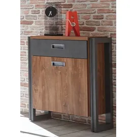 Home Affaire Detroit 54 x 35 x 81 cm Braun / Schieferfarben