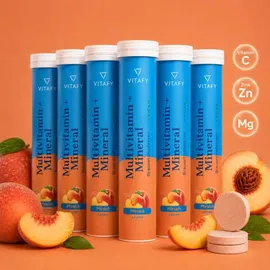 Vitafy Multivitamin + Mineral Brausetabletten 120 St.