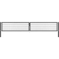 GAH Alberts Doppeltor 500 x 80 cm Metall