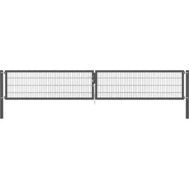 GAH Alberts Doppeltor 500 x 80 cm Metall