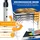 Kesser Multifunktionstisch Profi 100 x 60 cm 30 kg Schwarz