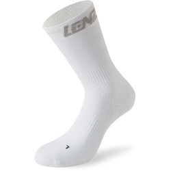 Lenz 6.0 Mid Kompression Socken, weiss, Größe 35 36 37 38