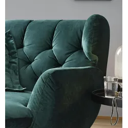 KAWOLA Longseat CHARME Velvet smaragd
