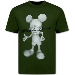 Top Star  T-Shirt Lustig Oversized Lustiges Shirt  in Grün, EU S
