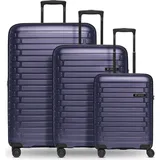 pactastic Collection 04 Koffer-Set 3-tlg. lila/metallic