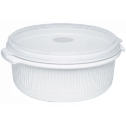 EMSA Micro Family Mikrowellentopf, Spezialmaterial: besonders effiziente Hitzeverteilung, Fassungsvermögen: 2500 ml