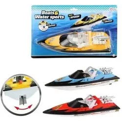 TOI TOYS 65528Z BOATS Power-Boot mit Motor, sortiert