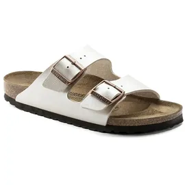 Birkenstock Arizona Birko-Flor graceful pearl white 39